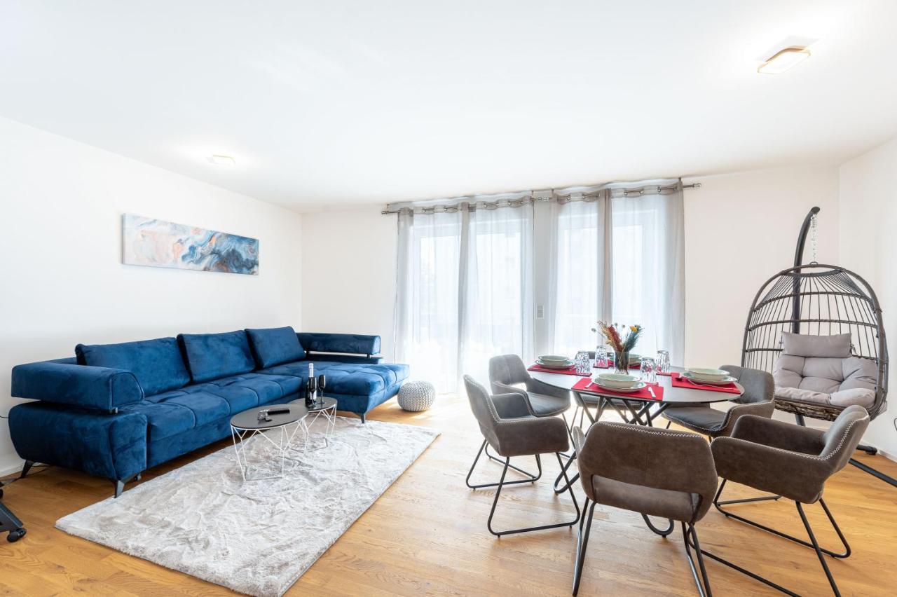 Appartamento Lit Living: Luxus - Box Spring - Parking - Terrace Ludwigshafen am Rhein Esterno foto