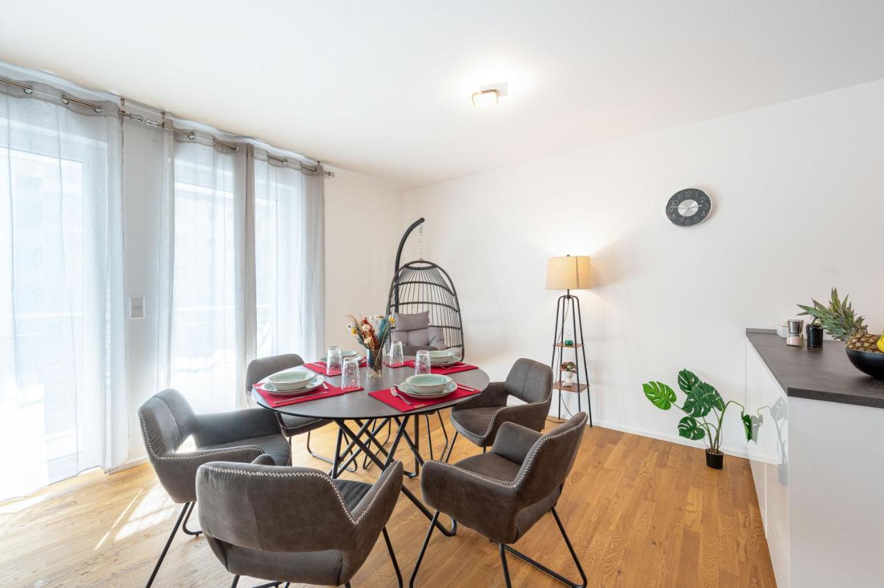 Appartamento Lit Living: Luxus - Box Spring - Parking - Terrace Ludwigshafen am Rhein Esterno foto